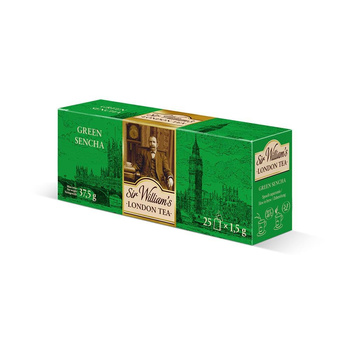 Zielona Herbata Sir William’s London Green Sencha 25x1,5g