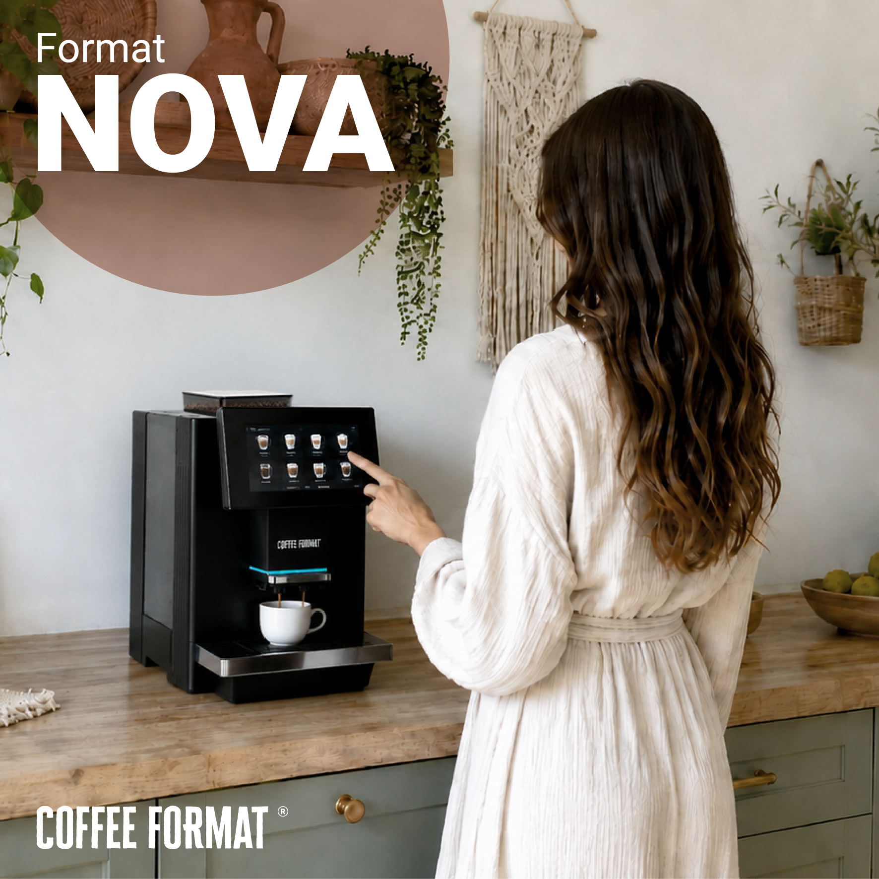 Kompaktowy ekspres do kawy Format NOVA 4L do biura