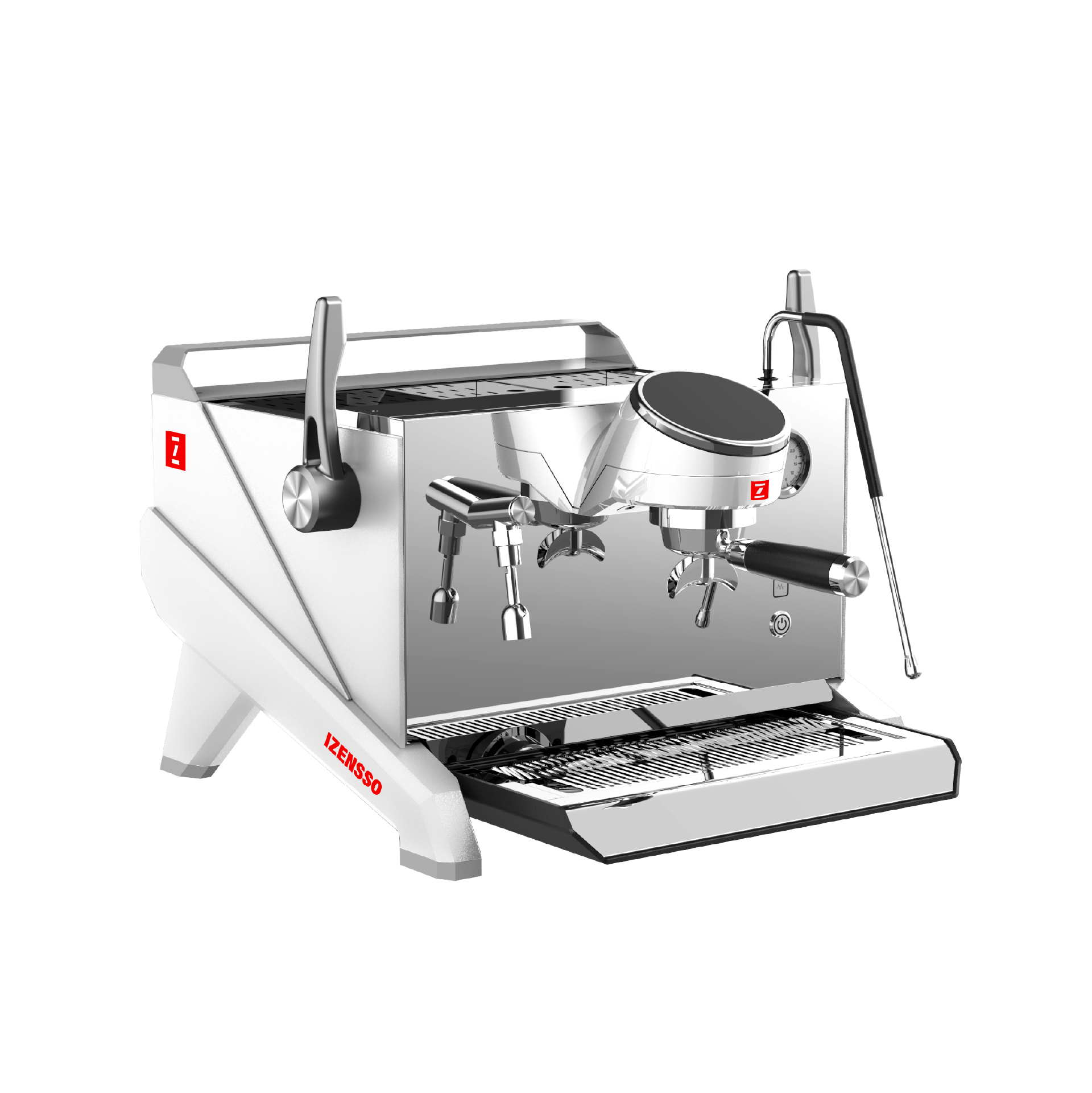 Funkcje profesjonalnego ekspresu Izensso RAPTOR 1GR White